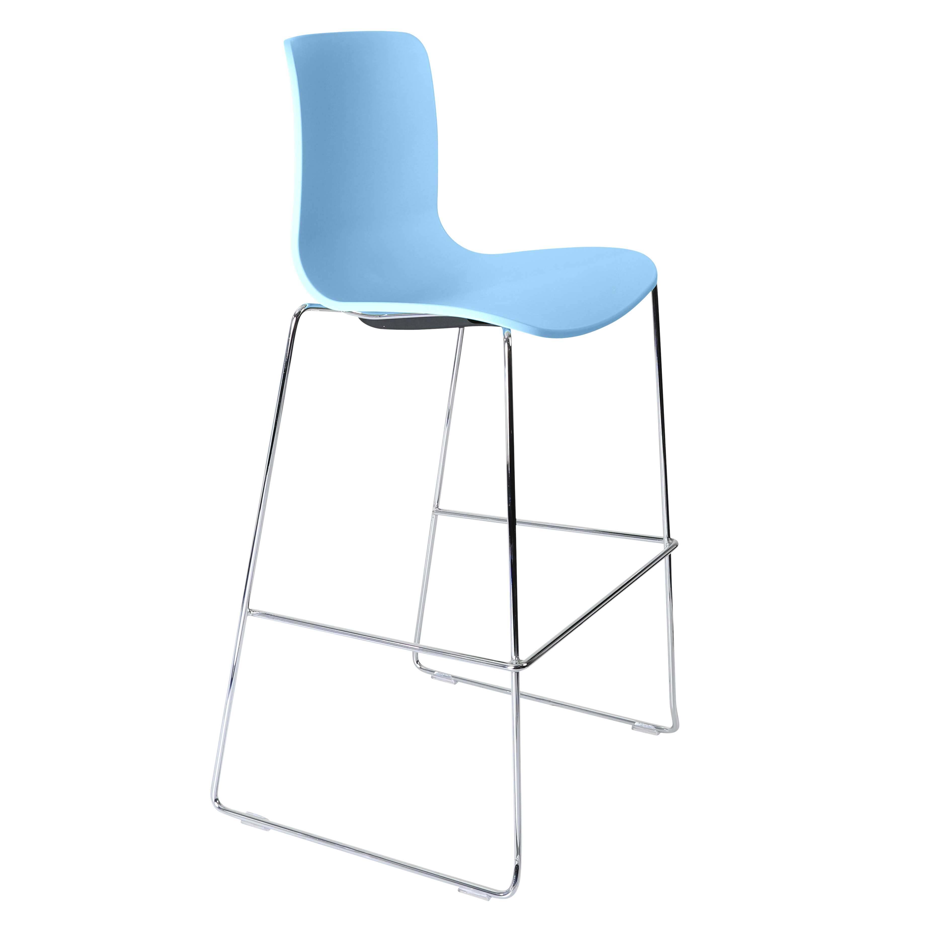 Acti Stool (Pale Blue / Stool Sled Base)